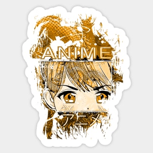 Japanese anime Manga Character - Arts Sticker